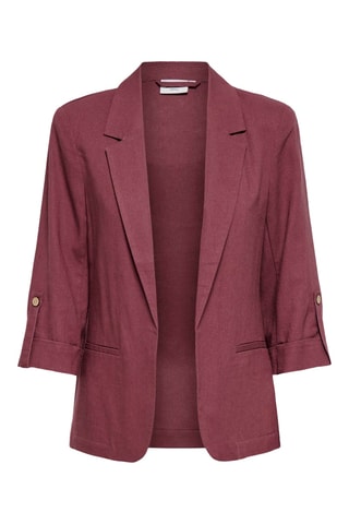 Veste en lin - Vieux rose