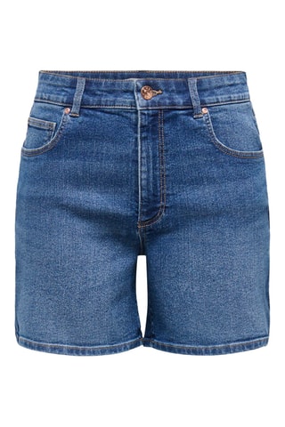 Short regular en jean - Bleu