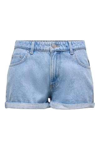 Short mom en jean - Bleu
