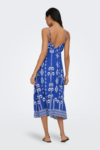 Robe midi - Bleu roi