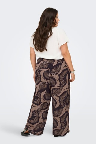Pantalon regular - Marron