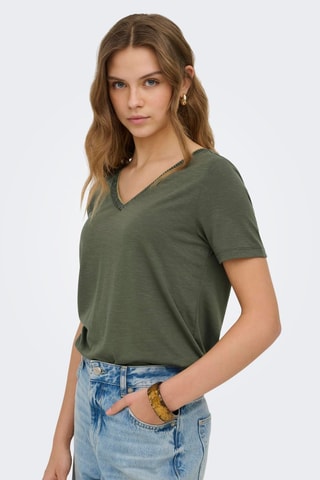 T-shirt regular - Vert olive