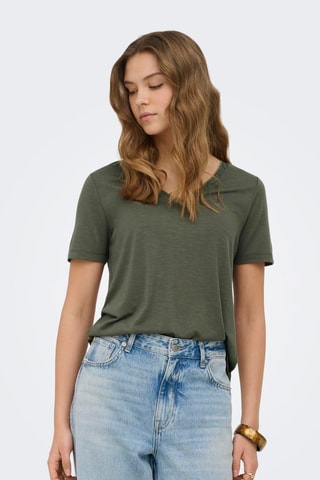 T-shirt regular - Vert olive