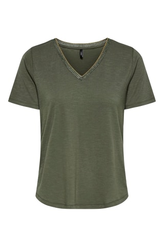 T-shirt regular - Vert olive