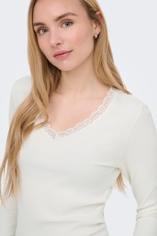 T-shirt regular en coton biologique - Blanc