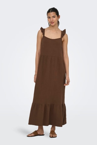 Robe longue - Marron