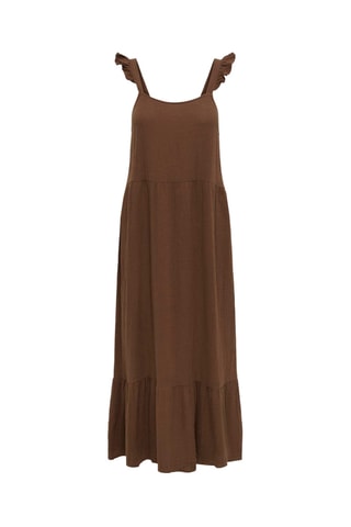 Robe longue - Marron