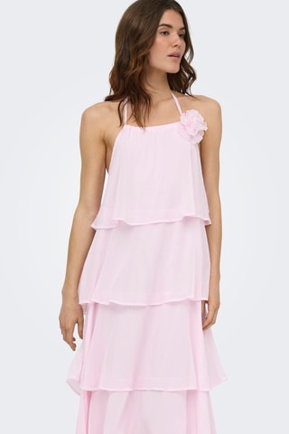 Robe volantée - Rose