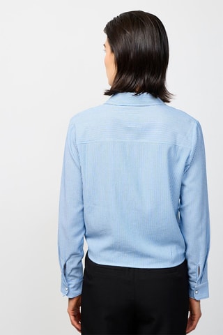 Chemisier - Bleu cobalt