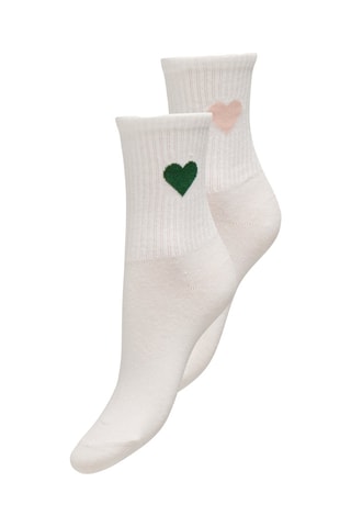 2 paires de chaussettes - Blanc