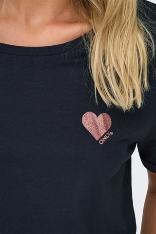 T-shirt en coton biologique - Noir