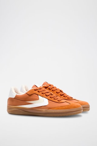 Zapatillas - Mostaza y blanco