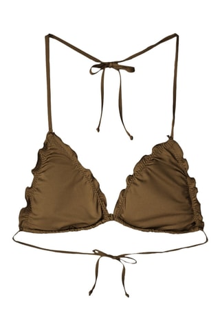 Sujetador de bikini - Caqui