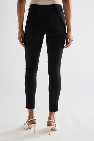 Pantalón skinny fit push-up - Negro