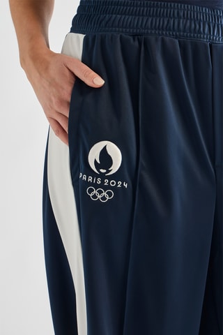 Pantalón wide leg - Azul marino