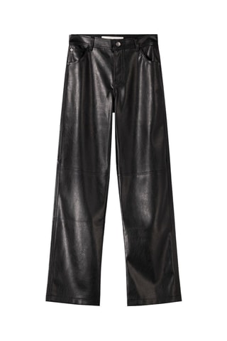 Pantalón recto - Negro