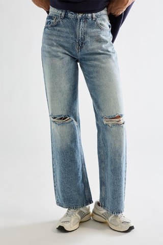 Vaquero wide leg - Azul cobalto
