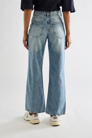 Vaquero wide leg - Azul cobalto