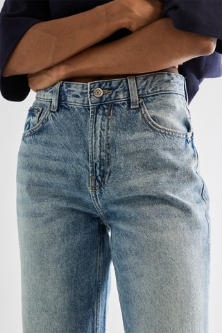 Vaquero wide leg - Azul cobalto