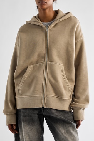 Sudadera con capucha - Beige