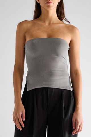 Top sin mangas - Gris