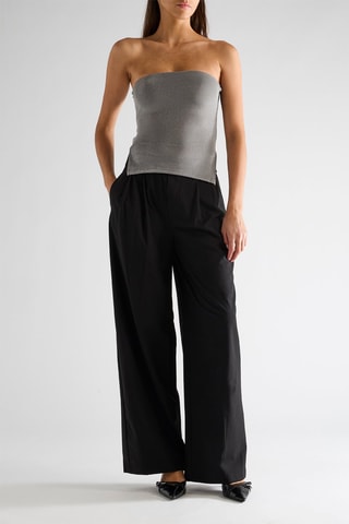 Top sin mangas - Gris