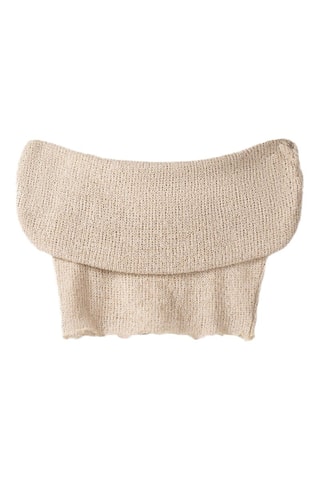 Top bustier - Beige