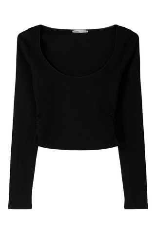 Crop top - Negro