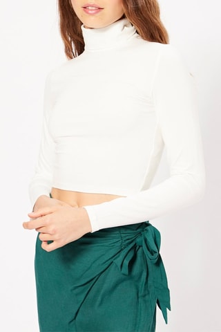 Crop top - Blanco
