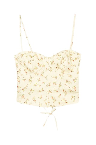 Crop top - Beige