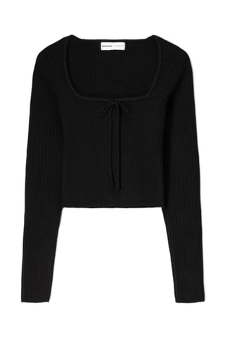 Crop top - Negro