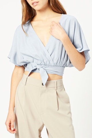Crop top - Azul