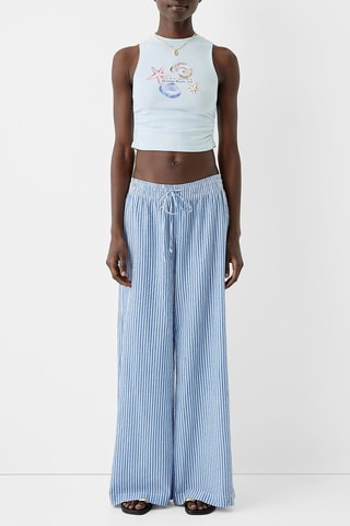 Crop top - Azul