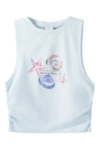 Crop top - Azul