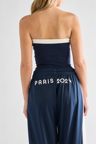 Top bustier Juegos Olímpicos de París - Azul marino