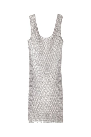 Vestido recto - Gris claro