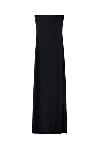 Vestido bustier - Negro