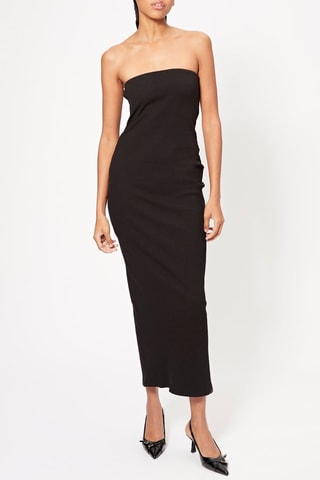 Vestido bustier - Negro