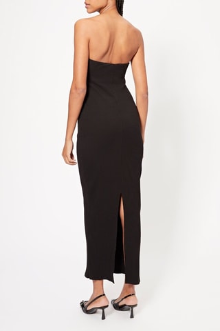 Vestido bustier - Negro