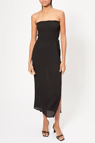 Vestido bustier - Negro