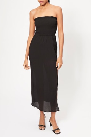 Vestido bustier - Negro