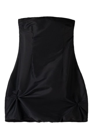Vestido bustier - Negro