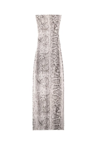 Vestido bustier - Gris