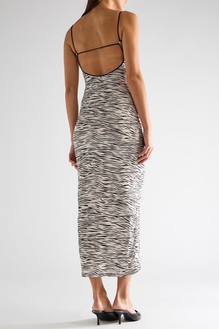 Vestido largo sin mangas - Blanco