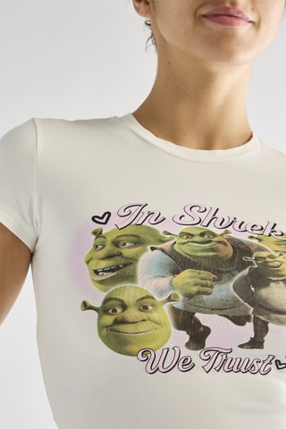 Camiseta Shrek - Blanco