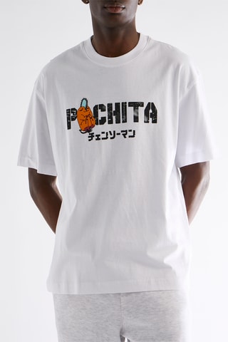 Camiseta relaxed - Blanco