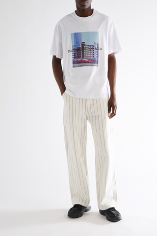 Camiseta relaxed - Blanco