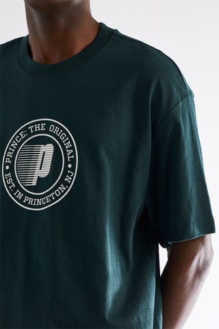 Camiseta relaxed - Verde oscuro