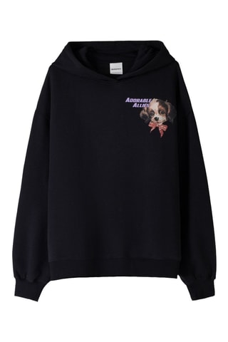 Sudadera con capucha - Negro