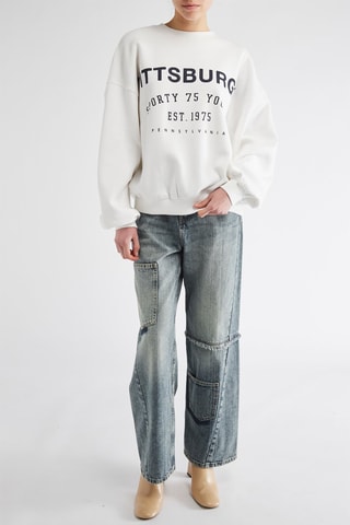 Sudadera Pittsburgh - Blanco